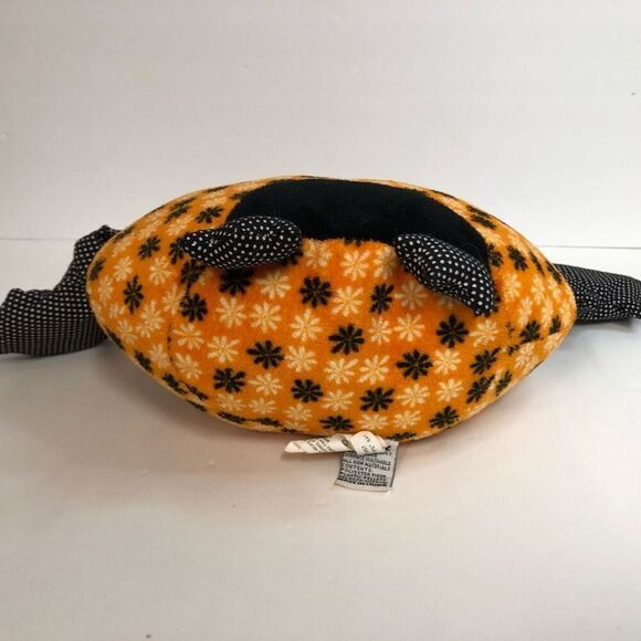 ganz bellapops bat plush stuffed animal hw10667 halloween black orange vampire - Picture 11 of 11